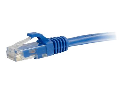 C2G Cat5e Snagless Unshielded (UTP) Network Patch Cable - Patch cable - RJ-45 (M) to RJ-45 (M) - 15.2 m - CAT 5e - molded, snagless - blue