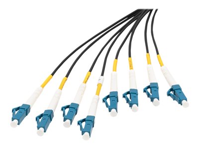 DIGITUS Glasfaser-Kabel Singlemode OS2,8 Fasern, LC/UPC 150m