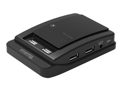 Plugable USB 2.0 7-Port Hub with 15W Power Adapter