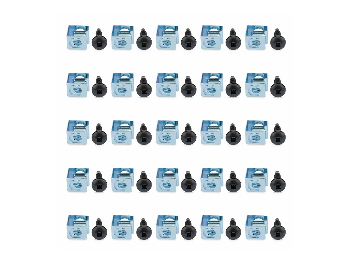 STARTECH Rack Srews and Clip Nuts 10-32