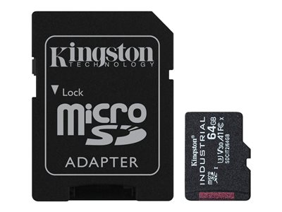 KINGSTON 64GB microSDXC Industrial C10 - SDCIT2/64GB