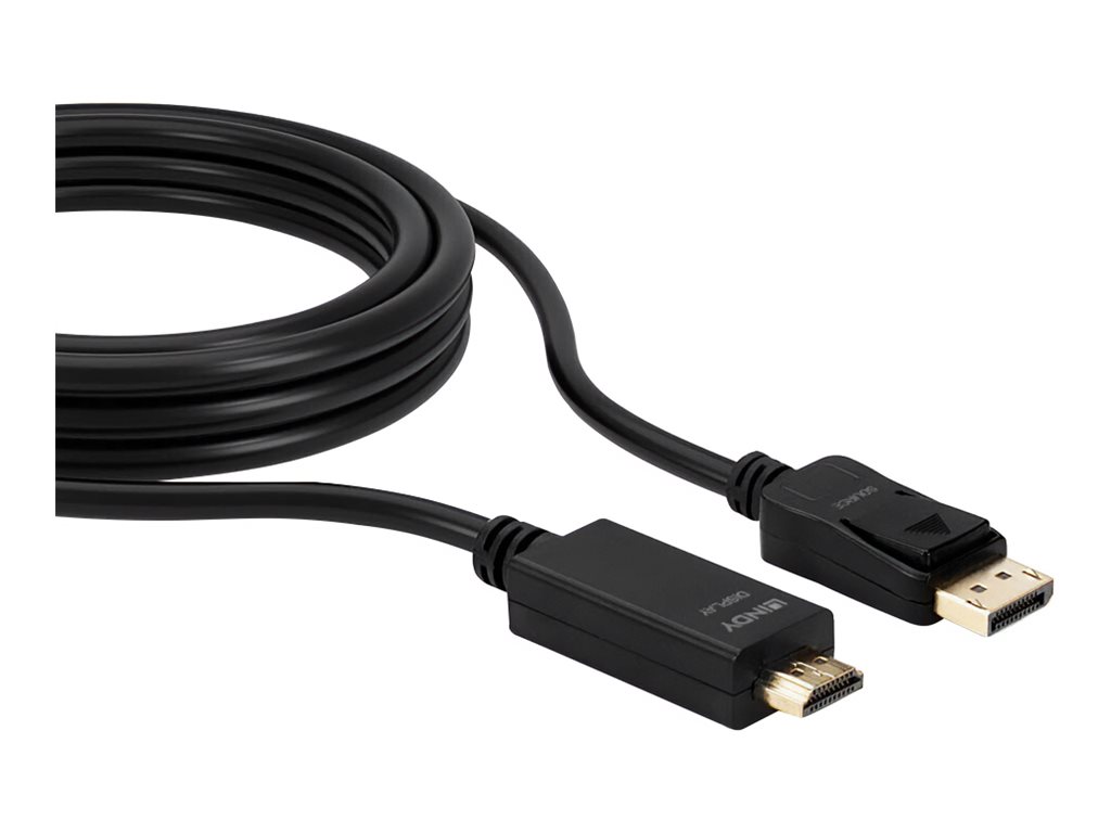 LINDY Câble DisplayPort vers HDMI 4K30