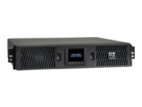 Eaton Tripp Lite Series SmartOnline 3000VA 2700W 208/230V Double-Conversion UPS - 10 Outlets, Extended Run, Network Card Option, LCD, USB, DB9, 2U Rack/Tower Battery Backup