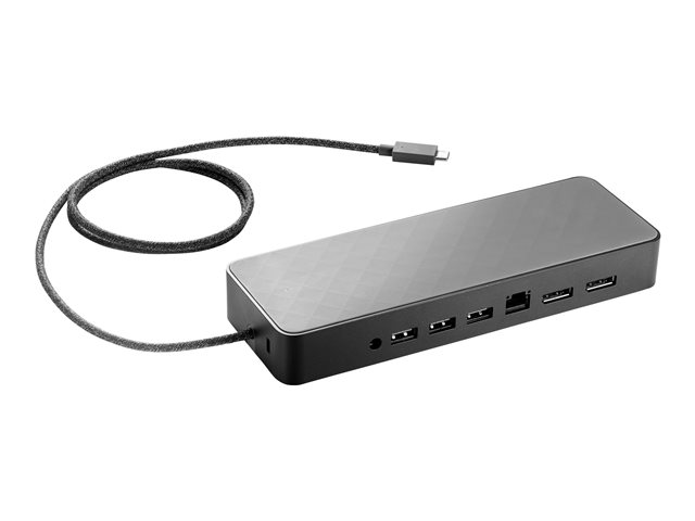 HP USB-C Universal Dock Non Flash - Station d'accueil - USB-C - GigE - 90  Watt - Etats