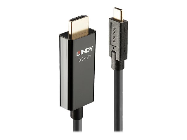C ble adaptateur USB Type C vers HDMI 4K60 avec HDR, 10m