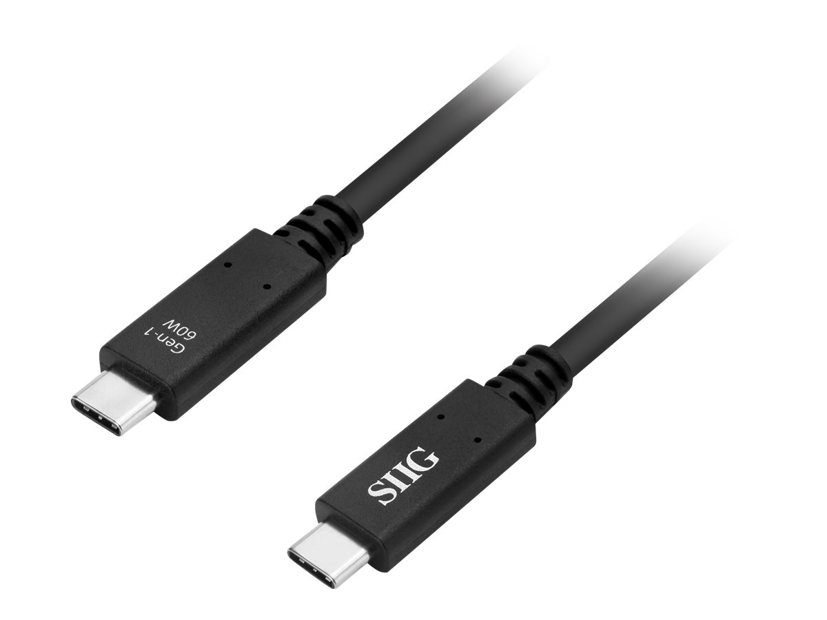 SIIG USB3.1 Type-C Gen1 Cable 60W
