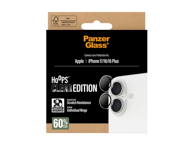 PanzerGlass Hoops Apple iPhone 17/16/16 Plus čiré – foto 5
