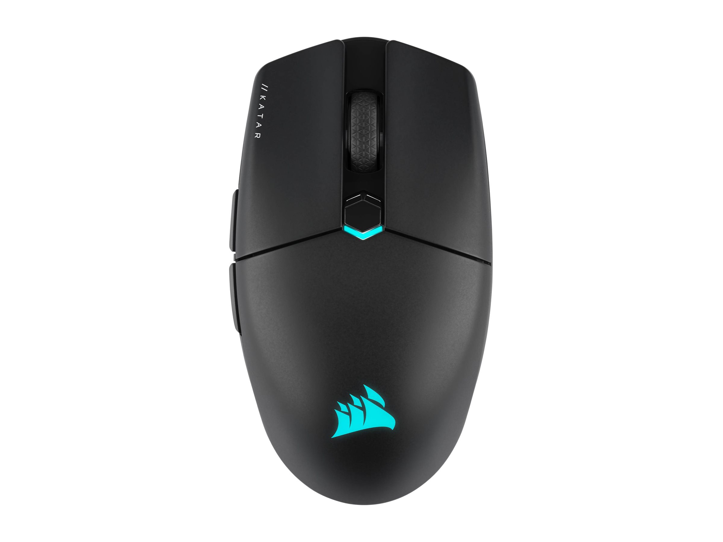 CORSAIR Gaming KATAR ELITE mouse 2.4 GHz Bluetooth Product shot Right-angle 80000