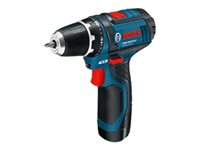 Bosch Light Series GSR 10,8-2-LI Professional Bore-/skruemaskine Med batteri 2 batterier inkluderet Nøgleløs borepatron