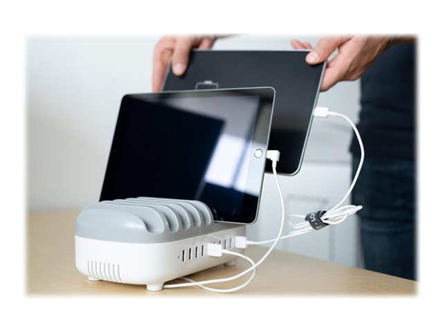 Chargeur Secteur 4 ports USB 40W Sécurisé et Support Smartphone pour Tous  les Smartphones et Tablettes Tactiles - Chargeur pour téléphone mobile -  Achat & prix