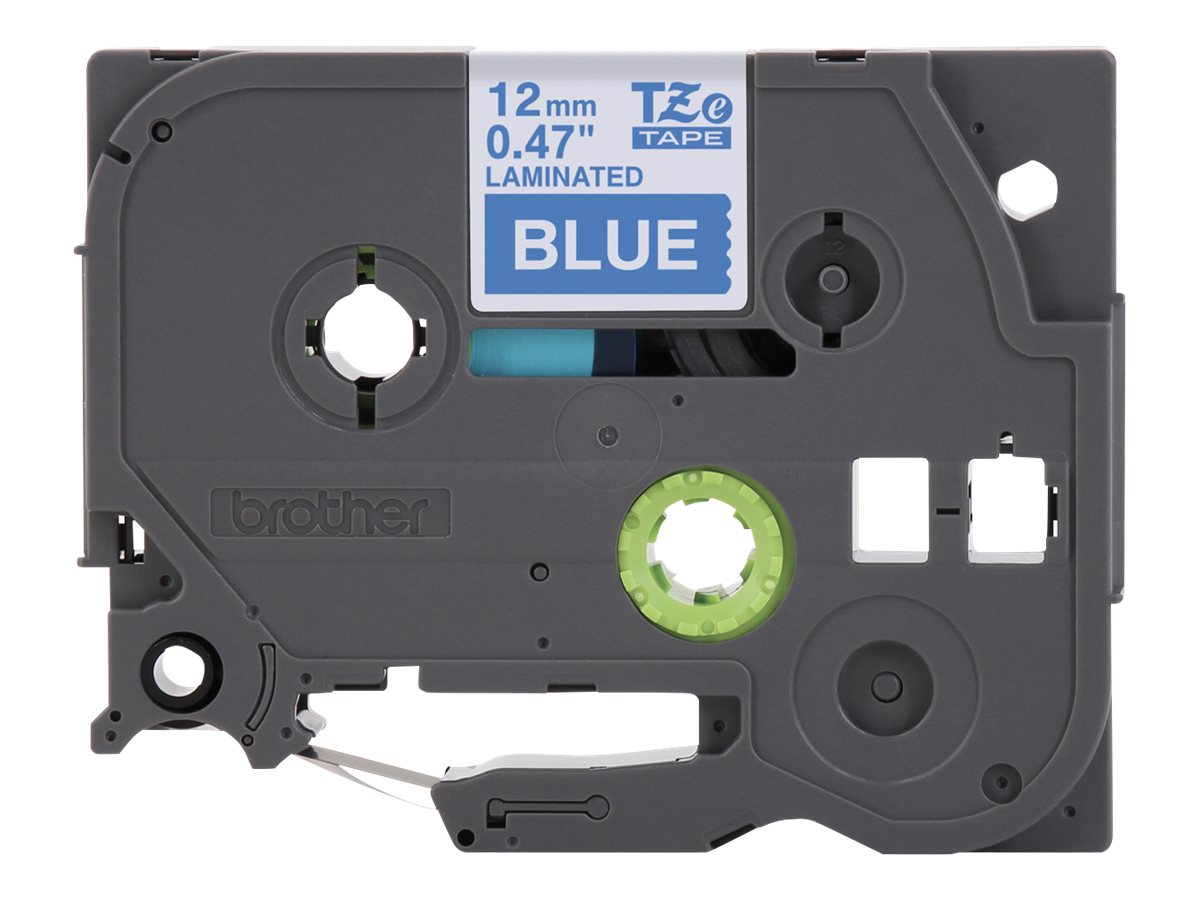 Brother TZe-535CS - White on blue