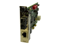 Lantronix ION C6010 Series - Convertisseur de média à fibre optique - RJ-48 / mode unique SC - jusqu'à 20 km 