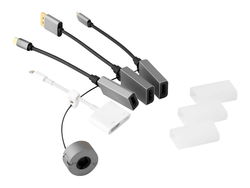 VivoLink Pro Adapter Ring - video / audio adapter kit DisplayPort / HDMI USB / Lightning