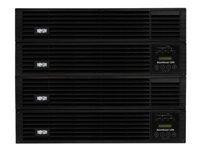 Tripp Lite UPS Smart Online 12000VA 10800W Rackmount 12kVA PDU 200V-240V USB DB9 Manual Bypass Hot Swap 8U