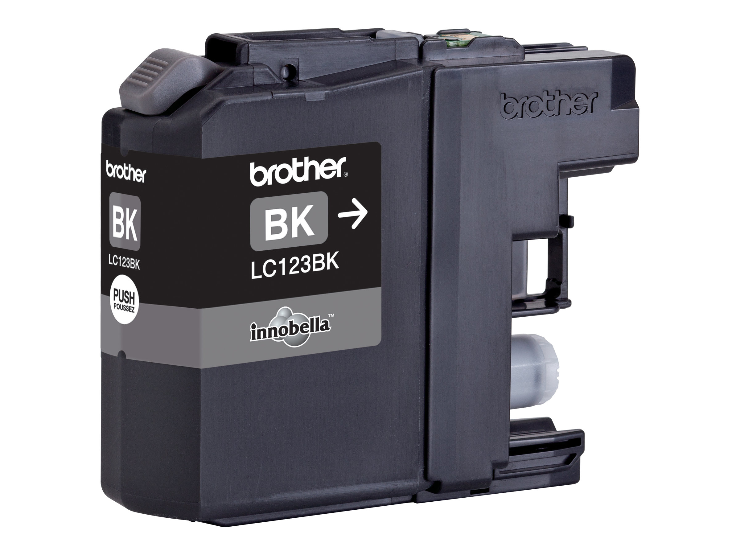 Brother Lc123bk 2 Pack High Yield Black Original Ink Cartridge