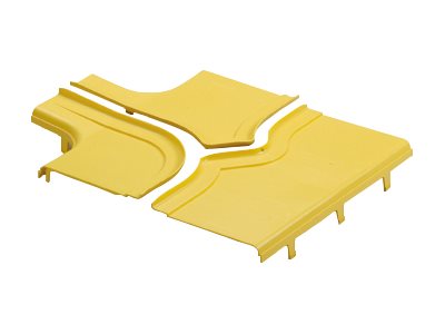 Panduit FiberRunner - Cable raceway tee cover