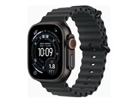 Apple Watch Ultra 3 - black titanium - Yes smart watch with Ocean band - black - 64 GB