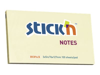 Stickn Regular Notes 76 X 127 Mm 100 Sheets