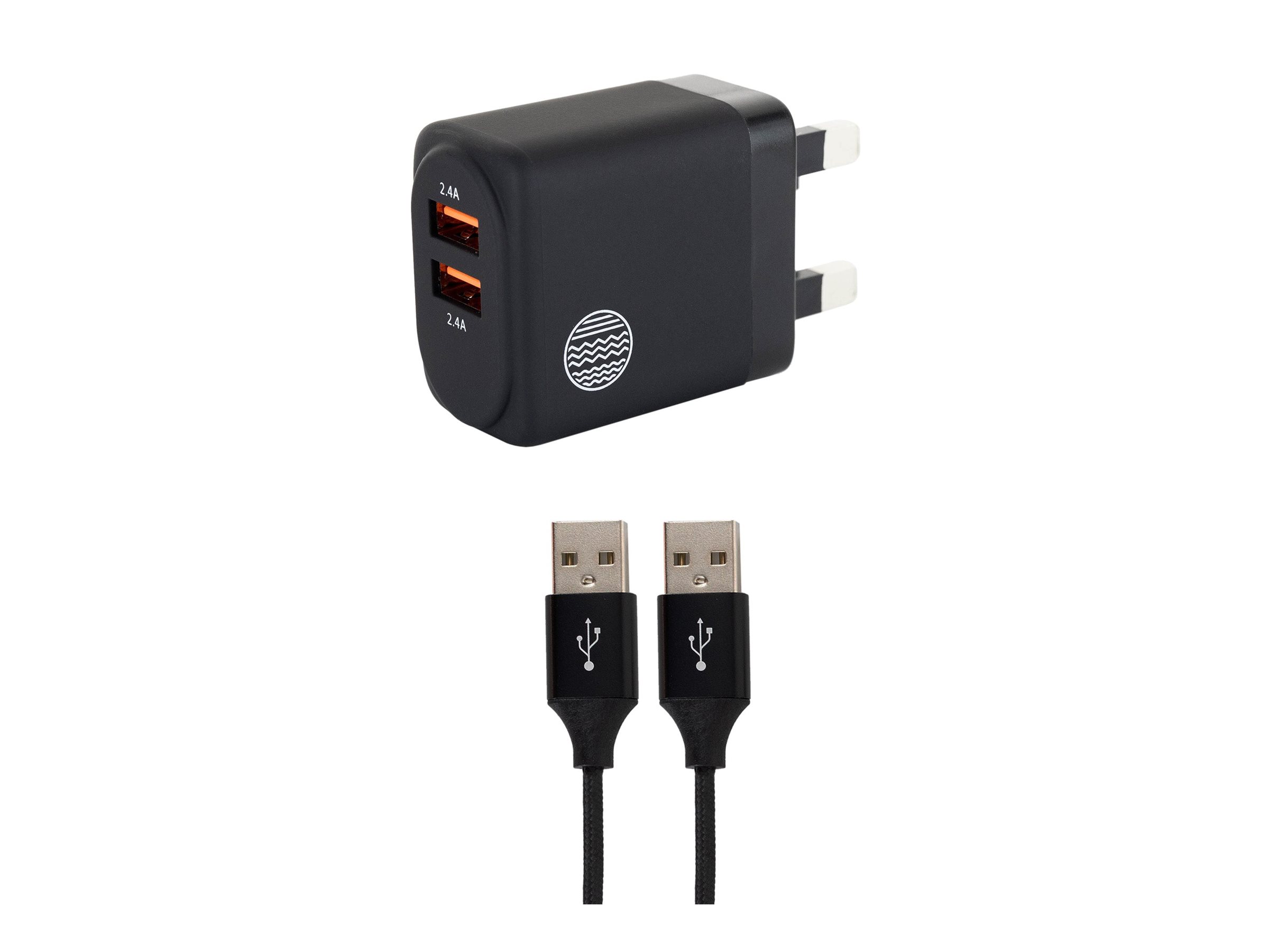 An image of Our Pure Planet power adapter - USB - 24 Watt