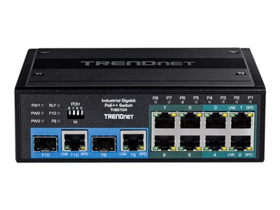 TRENDNET TI-BG104 10 Port Rail Switch