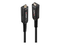 LINDY 10m Fibre Optic Hybrid Micro-HDMI