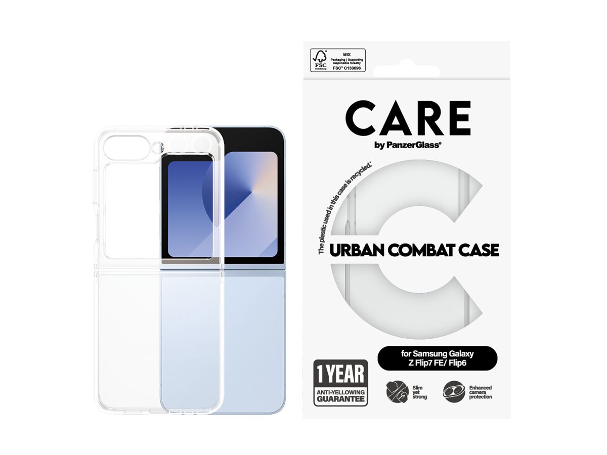 PanzerGlass CARE Samsung Galaxy Z Flip7 FE Urban čirý – foto 3