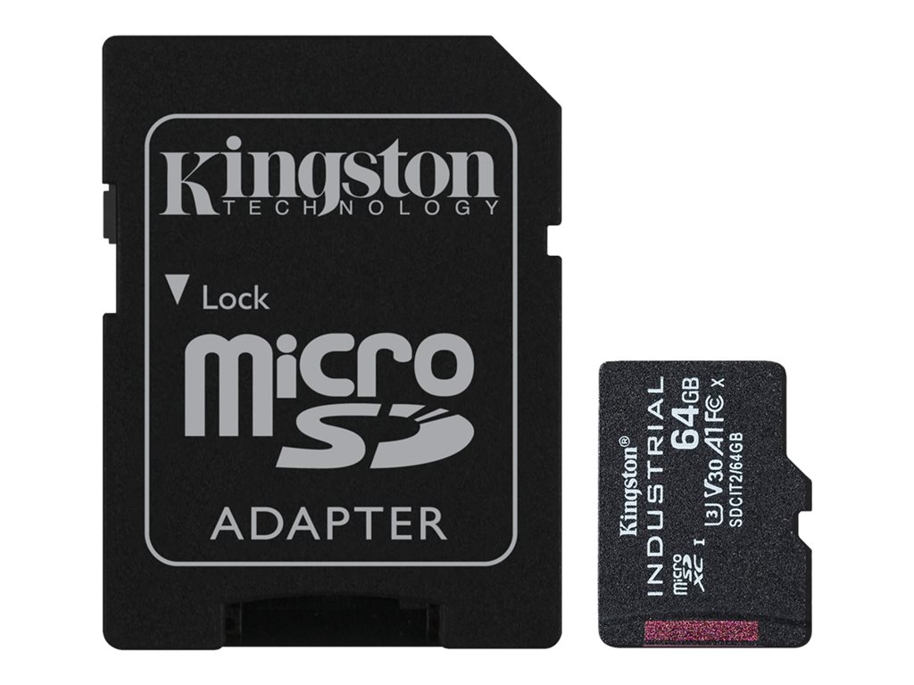 KINGSTON 64Go microSDXC Industrial C10
