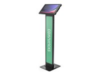 Compulocks Galaxy Tab S9 Ultra 14.6INCH Apex Enclosure Brandable Floor Stand Stand for tablet 