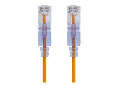 SLIMRUN CAT6A ETHERNET PATCH CABLE -SNAGLESS RJ45_ 550MHZ_ U