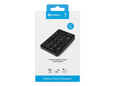 SANDBERG Wireless Numeric Keypad 2