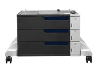 HP - Printer base with media feeder - 1500 pages in 3 tray(s) - for Color LaserJet Enterprise CM4540 MFP, CM4540fskm MFP, CP4525dn, CP4525n
