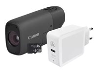Canon PowerShot ZOOM 12.1Megapixel Sort Digitalkamera