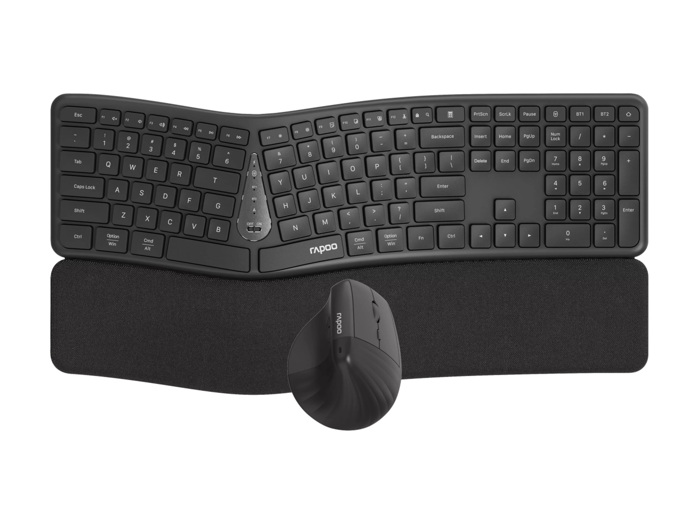 Rapoo 8810ME keyboard and mouse set QWERTY Input Product shot Front 79952
