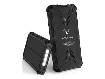 4XEM - Wireless charging pad / solar power bank