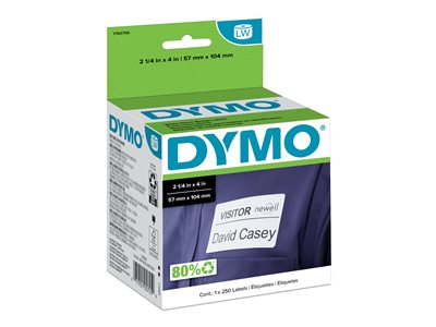 DYMO Name Badge With Clip Hole