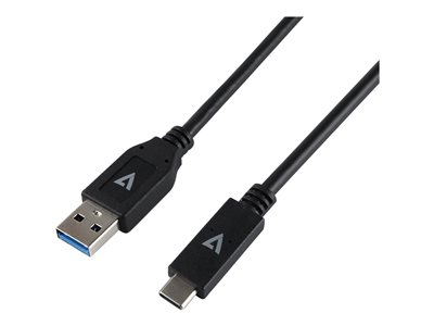 V7 - USB cable - USB-C (M) reversible to USB Type A (M) reversible