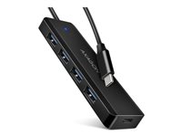 AXAGON HUE-C1C Hub 4 porte USB