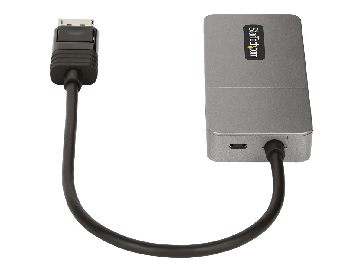 StarTech.com Adaptateur Multi-Moniteur 3 Ports - Hub MST DisplayPort 1.2  vers 3x HDMI - Triple Moniteurs HDMI 1080p - Mode dAffichage Étendu ou  Cloné