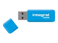 Integral Europe Neon USB 2.0 Flash Drive INFD32GBNEONB