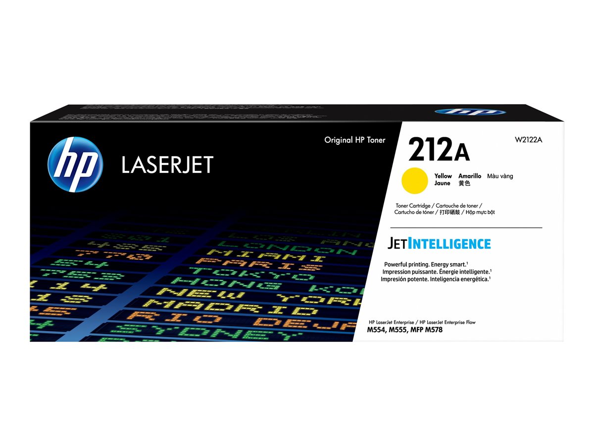 HP 212A Yellow  Original LaserJet Toner