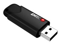 EMTEC B120 Click Secure 3.2 64GB USB 3.2 Gen 2 Sort