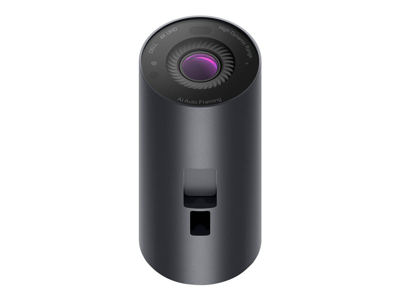 Dell UltraSharp WB7022 4K UHD Webcam Schwarz - Autofokus, 5-fach Zoom, AI Auto Framing