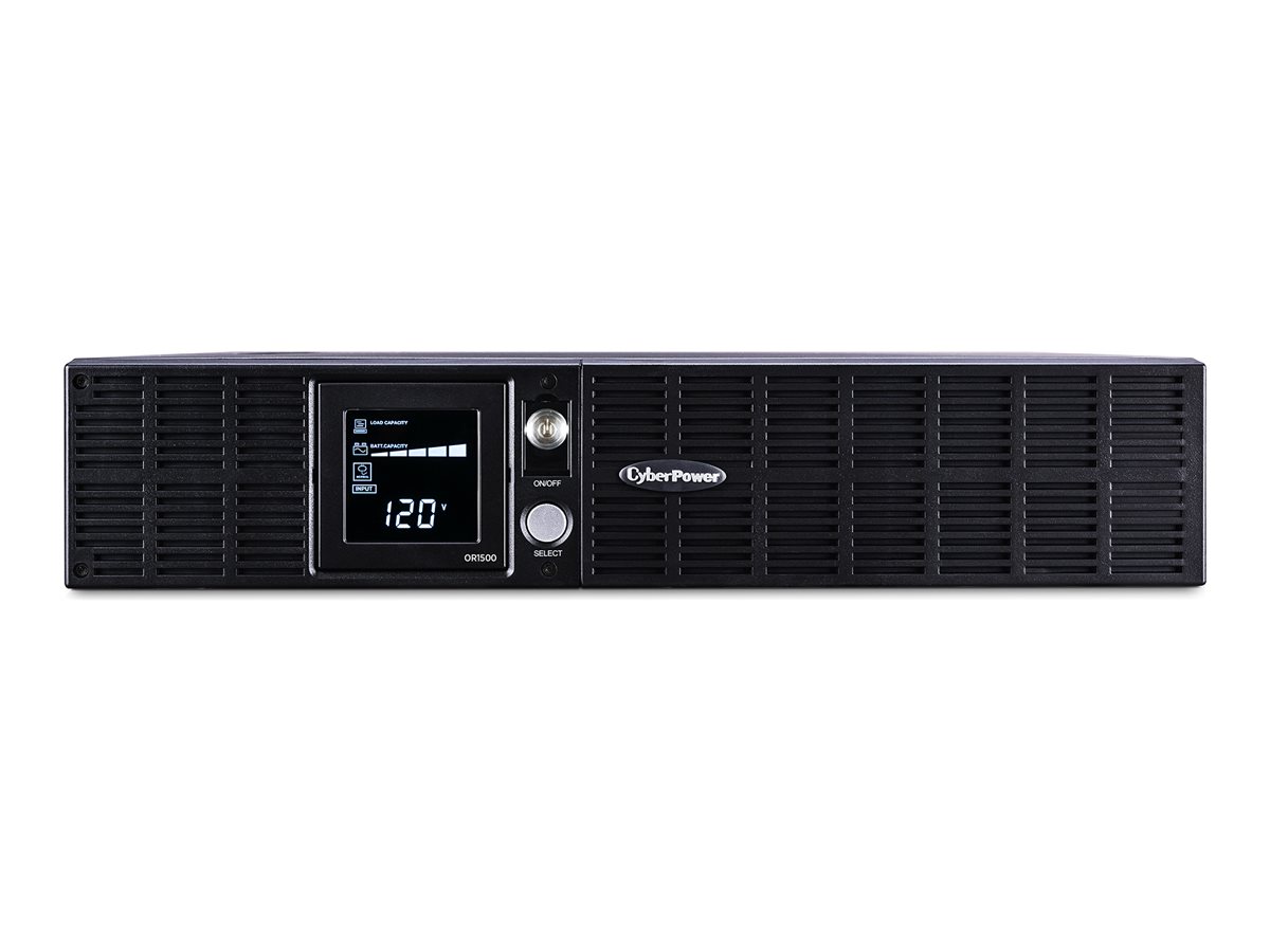OR1500LCDRT2U 1500VA 2U RT90VAC-140VAC 5-15P LINE-INT 8OUT