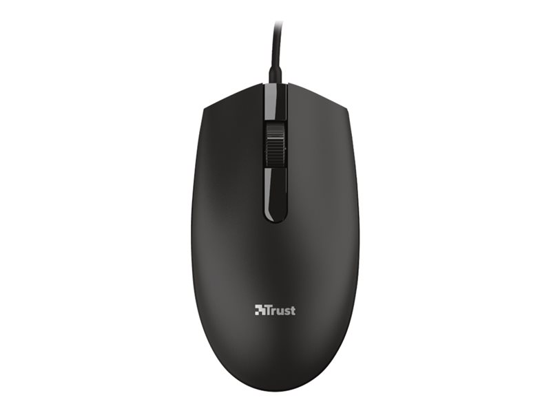 TRUST Souris filaire BASI - Noire