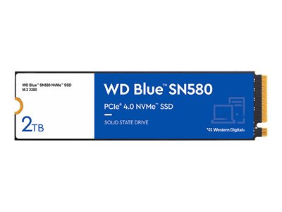 SSD WD Blue M.2 2280 2TB NVMe SN580 intern - WDS200T3B0E