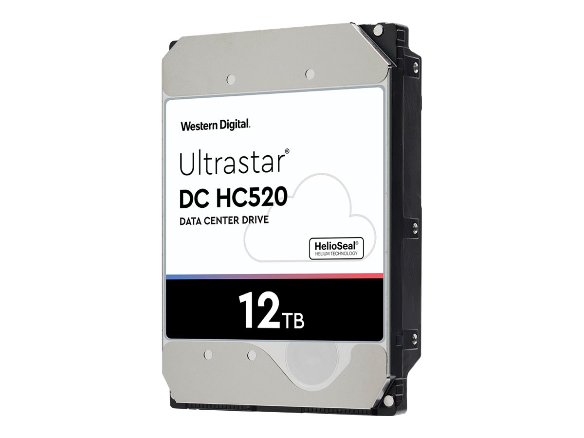 WESTERN DIGITAL Ultrastar HE12 12TB HDD SATA 6Gb/s 512E TCG 7200Rpm HUH721212ALE601 24x7 3.5inch Bul