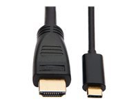 Tripp Lite USB C to HDMI Adapter Cable USB 3.1 Gen 1 4K M/M USB-C Black 6ft