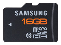 Samsung Plus MB-MPAGC microSDHC UHS-I Memory Card 16GB 48MB/s 