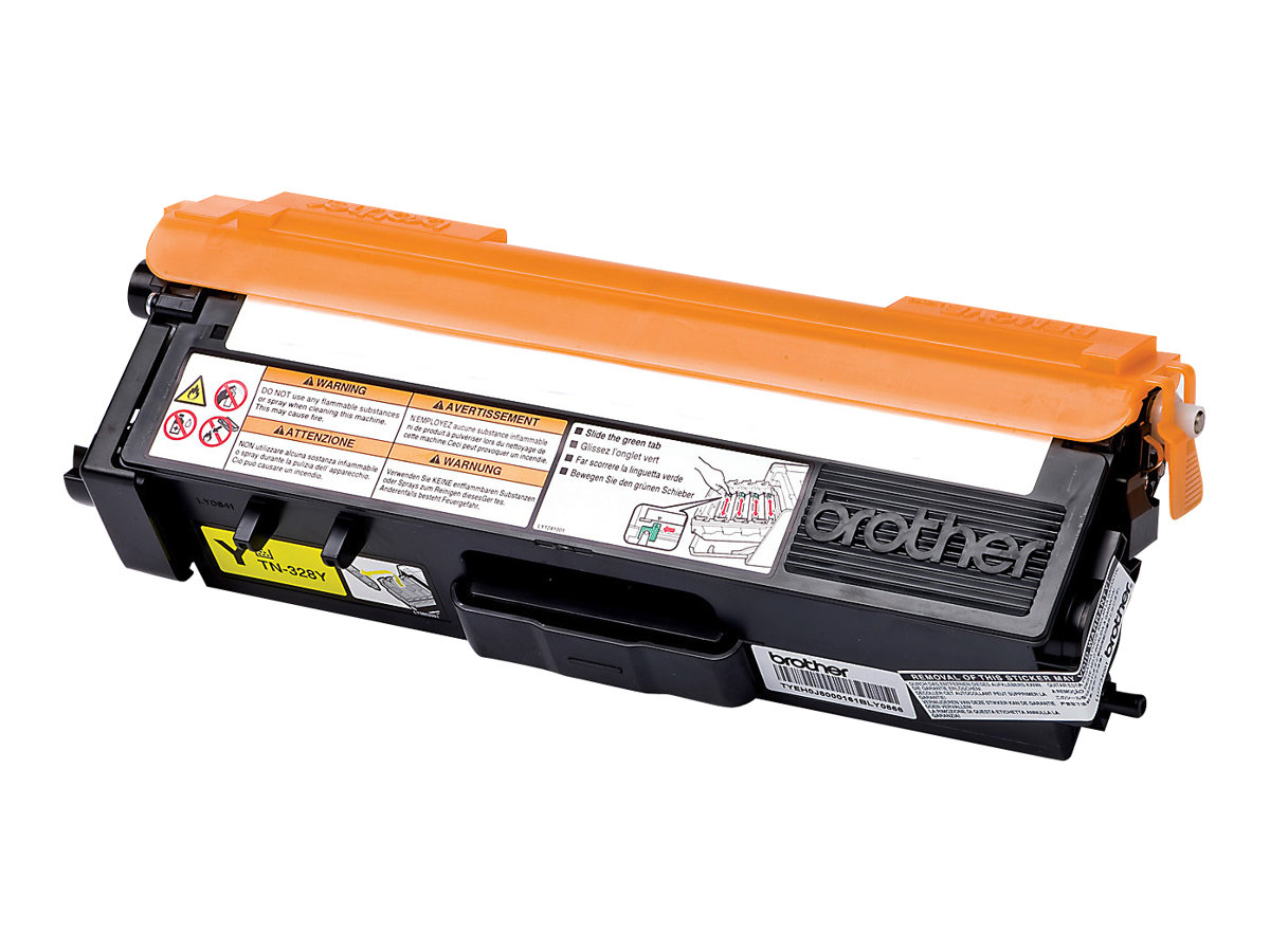 Brother Tn328y Yellow Original Toner Cartridge