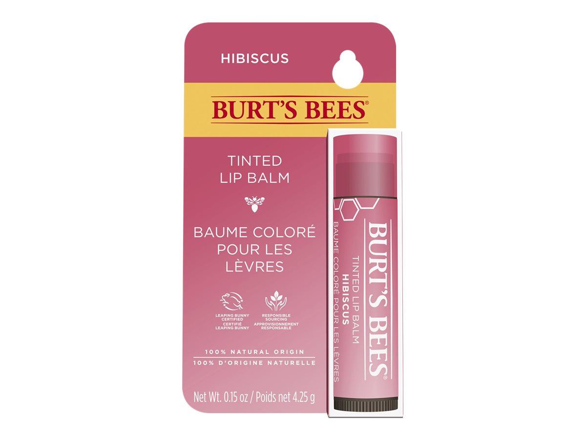 Burt's Bees Tinted Lip Balm Hibiscus